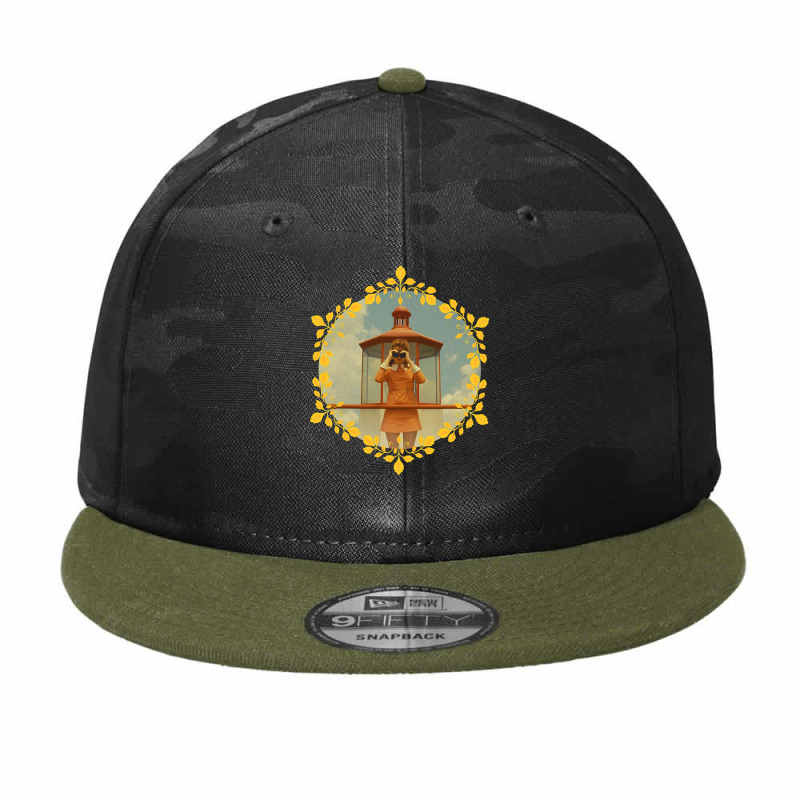 Vintage Graphic  Coming-of-age Art Camo Snapback by Postifull-Decals | Artistshot