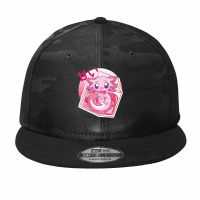 Axolotl Pastel Goth Strawberry Milk Shake Anime Japanese Premium T Shi Camo Snapback | Artistshot