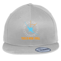 This Is How I Roll Airplane Pilot Shirt Aviation Flat Bill Snapback Cap | Artistshot