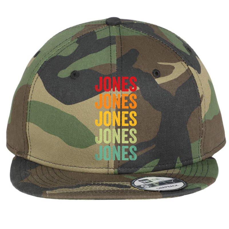 Jones County, Mississippi, Rainbow Text Design T Shirt Flat Bill Snapback Cap by atereldoegevbm | Artistshot