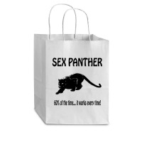 Yellow Sex Panther Cub Paper Bag - 8 X 4 1/2 X 10 1/4 | Artistshot