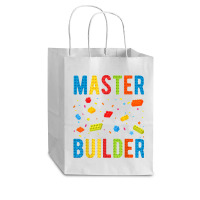 Brick Builder Funny Blocks Building Master Builder Toys Kids T Shirt Cub Paper Bag - 8 X 4 1/2 X 10 1/4 | Artistshot