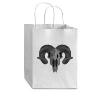 Ram Skull, Ram Skull Vintage, Ram Skull Art, Ram Skull Painting, Ram,  Cub Paper Bag - 8 X 4 1/2 X 10 1/4 | Artistshot