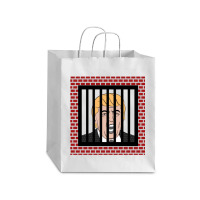 Jail Trump, Lock Trump Up, Trump In Prison, Dump Trump Long Sleeve T S Debie Paper Bag - 10 X 5 X 13 | Artistshot