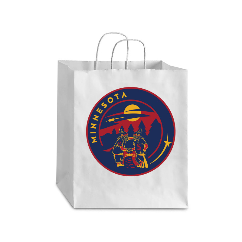 Minnesota Sports Classic Debie Paper Bag - 10 X 5 X 13 | Artistshot