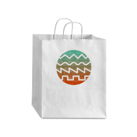 Synthesizer Fan Waveform Debie Paper Bag - 10 X 5 X 13 | Artistshot