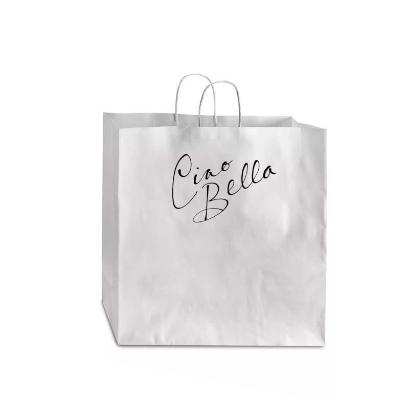 Ciao Bella! Jumbo Paper Bag - 18 X 7 X 18 3/4 | Artistshot