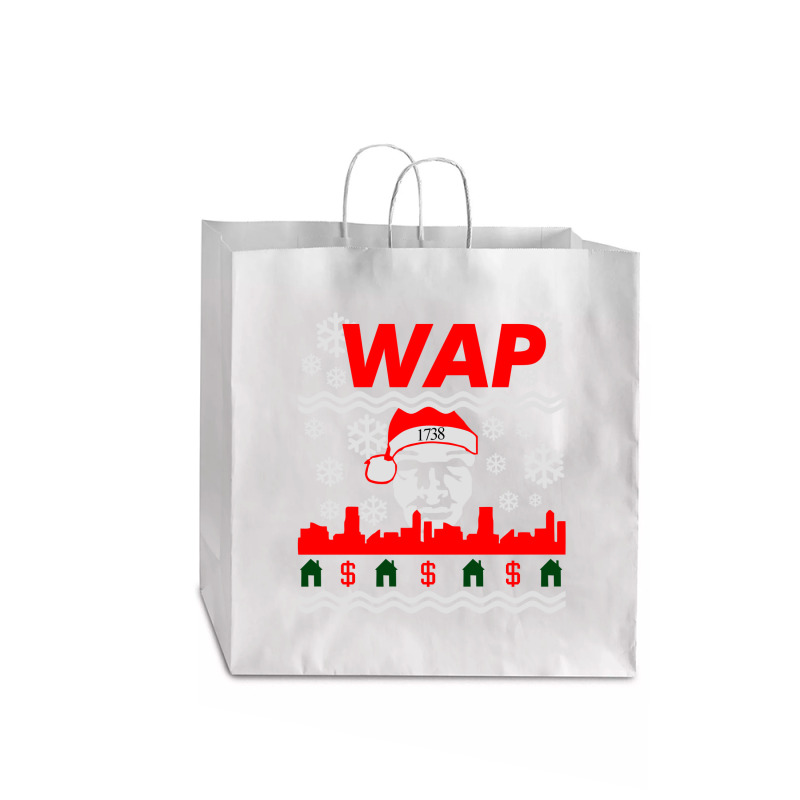 Fetty Wap Ugly Christmas Jumbo Paper Bag - 18 X 7 X 18 3/4 | Artistshot