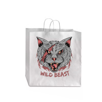 Wild Cat T  Shirt Wild Cat T  Shirt Jumbo Paper Bag - 18 X 7 X 18 3/4 | Artistshot