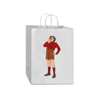 Yodel Illustration Design For A Yodeler Mart Paper Bag -13 X 7 X 17 | Artistshot