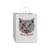 Wild Cat T  Shirt Wild Cat T  Shirt Mart Paper Bag -13 X 7 X 17 | Artistshot