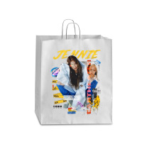 Newjeans Kpop Aesthetic Queen Paper Bag - 16 X 6 X 19 1/4 | Artistshot