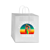 Future Hbcu Grad History Black College Girl Women Melanin Funny Gifts Star Paper Bag - 13 X 7 X 13 | Artistshot