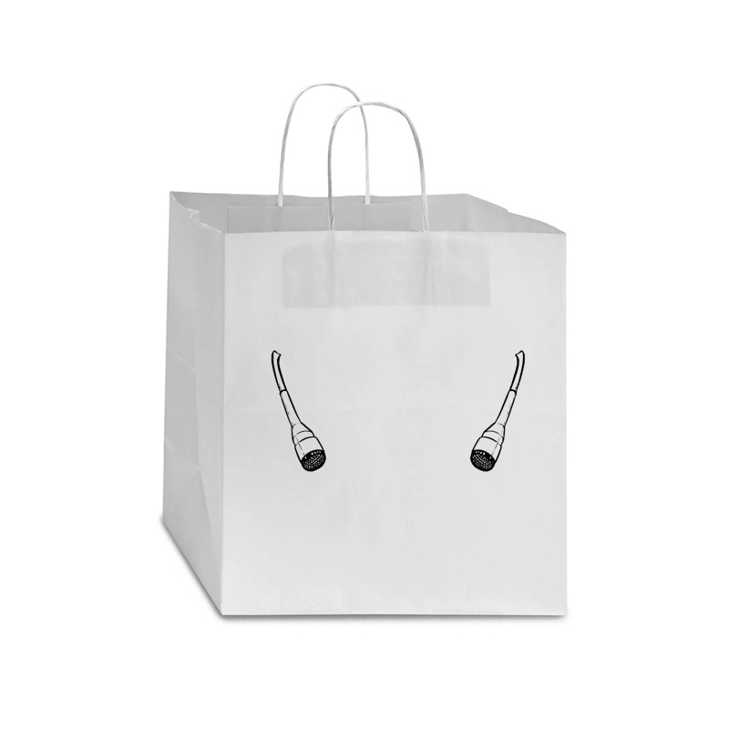 Singing T  Shirt Singing Music T  Shirt Star Paper Bag - 13 X 7 X 13 | Artistshot