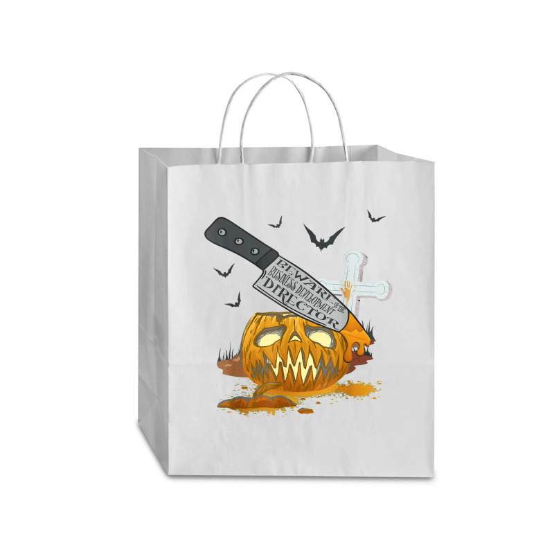 Business Development Director Funny Halloween Party Traveler Paper Bag -13 X 6 X 15 3/4 | Artistshot