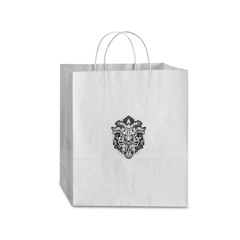 Pagan Celtic Green Man Irish Scottish Mythology God Traveler Paper Bag -13 X 6 X 15 3/4 | Artistshot