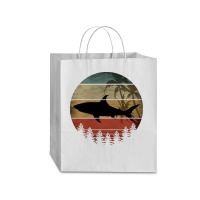 Shark T  Shirt V I N T A G E S H A R K T  Shirt Traveler Paper Bag -13 X 6 X 15 3/4 | Artistshot