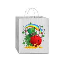 Irish Bowling Balls Shamrock Leprechaun St Patricks Day Traveler Paper Bag -13 X 6 X 15 3/4 | Artistshot