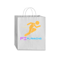 Product Owner Sprinting My Pi Planning T Shirt Traveler Paper Bag -13 X 6 X 15 3/4 | Artistshot