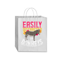 Funny Farm Animal Lover Gift Donkey Traveler Paper Bag -13 X 6 X 15 3/4 | Artistshot