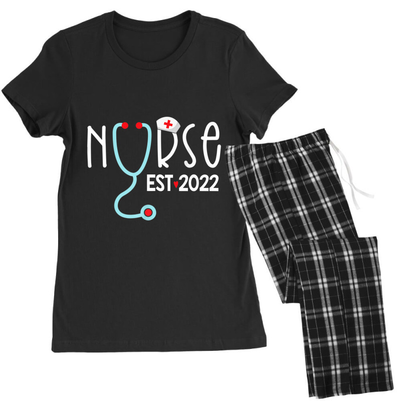 Registered Nurse Est 2022 Rn Nursing School Graduation Premium Women's Pajamas Set | Artistshot