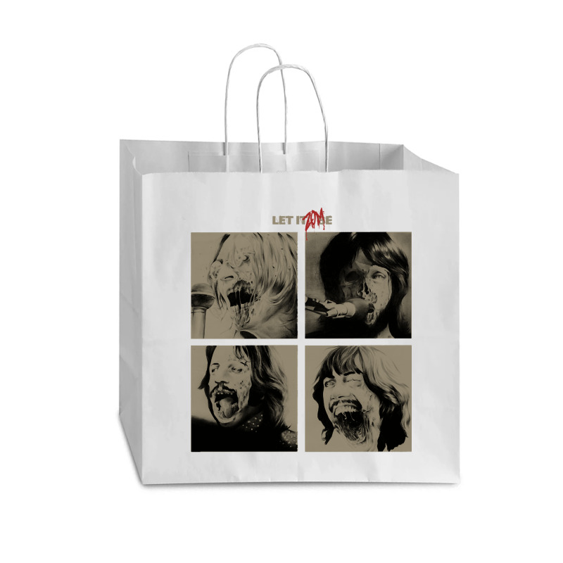 Let It Zombie, The Let It Zombie, Let, Zombie, Let It Zombie Art, Let  Vogue Paper Bag - 16 X 6 X 12 | Artistshot