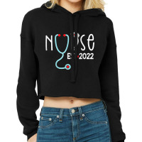 Registered Nurse Est 2022 Rn Nursing School Graduation Cropped Hoodie | Artistshot