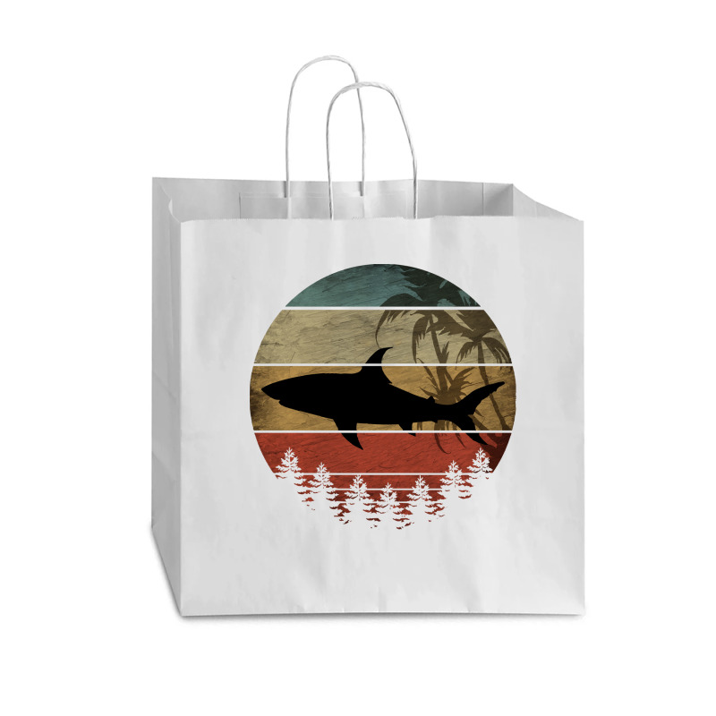 Shark T  Shirt V I N T A G E S H A R K T  Shirt Vogue Paper Bag - 16 X 6 X 12 | Artistshot