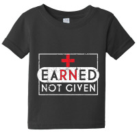 Registered Nurse T Shirt Rna Earned Not Given Nurse Gift Baby Tee | Artistshot