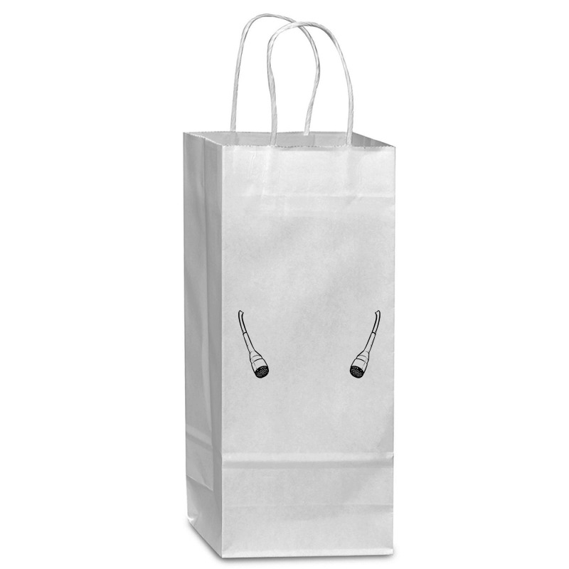 Singing T  Shirt Singing Music T  Shirt Wine Paper Bag - 5 1/2 X 3 1/4 X 13 | Artistshot