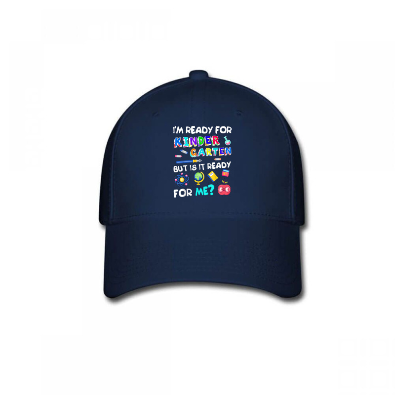 Kids Back To Kindergarten Tee 1st Day Of Kindergarten Baseball Cap by Artist-Shannon | Artistshot