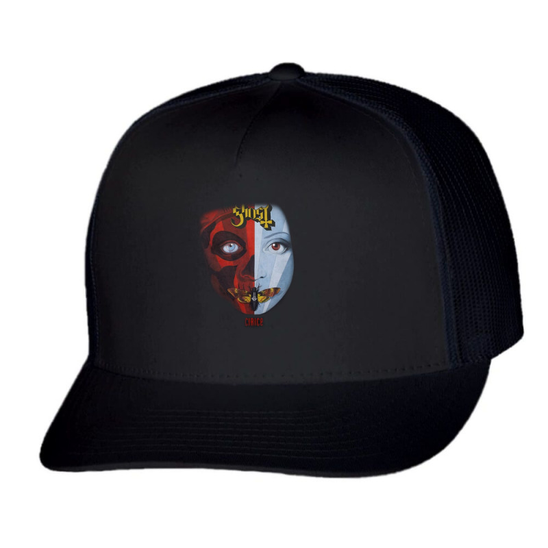 Ghost Trucker Cap by juwitesepos | Artistshot