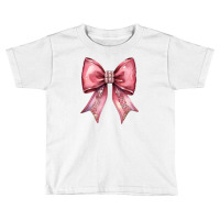 Pretty Pink Bow Toddler T-shirt | Artistshot