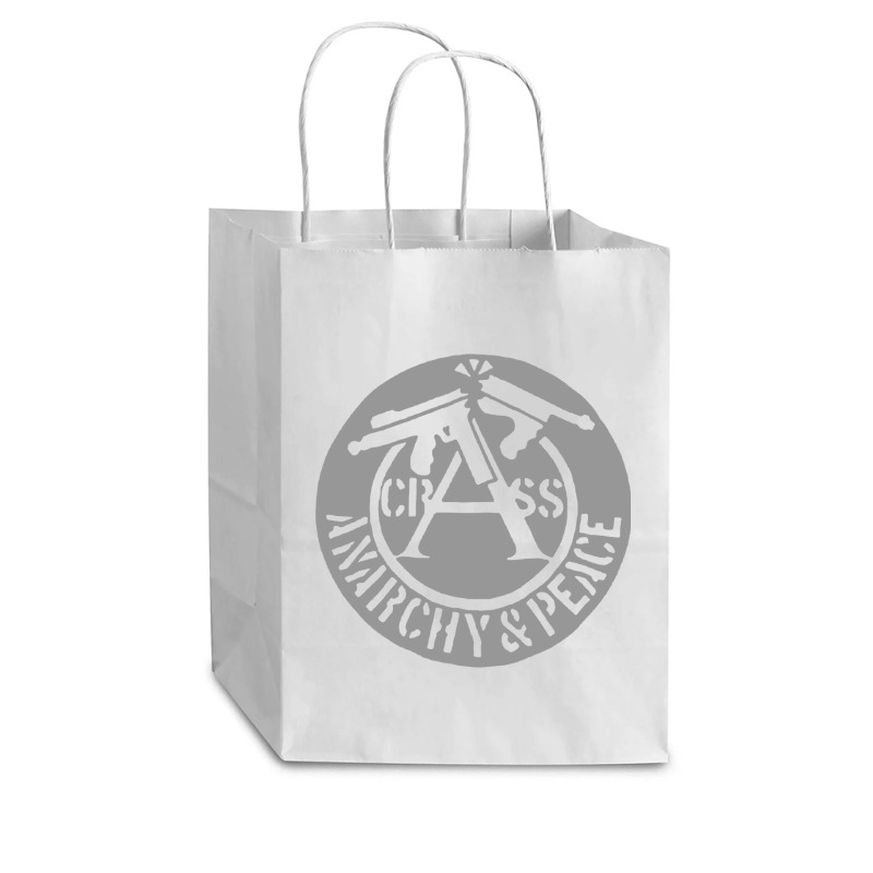 Crass - Anarchy And Peace Premium Cub Paper Bag - 8 X 4 1/2 X 10 1/4 | Artistshot