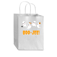 Halloween T  Shirt Boo  Jee! Ghosts Halloween 873873 Cub Paper Bag - 8 X 4 1/2 X 10 1/4 | Artistshot