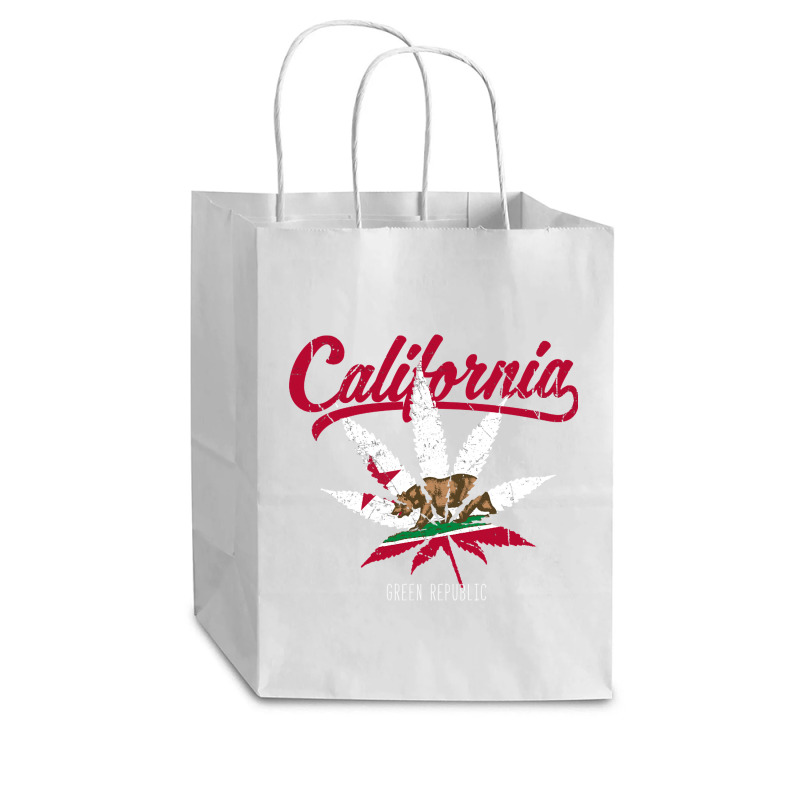 California Republic, California Republic Art, California Republic Pain Cub Paper Bag - 8 X 4 1/2 X 10 1/4 | Artistshot