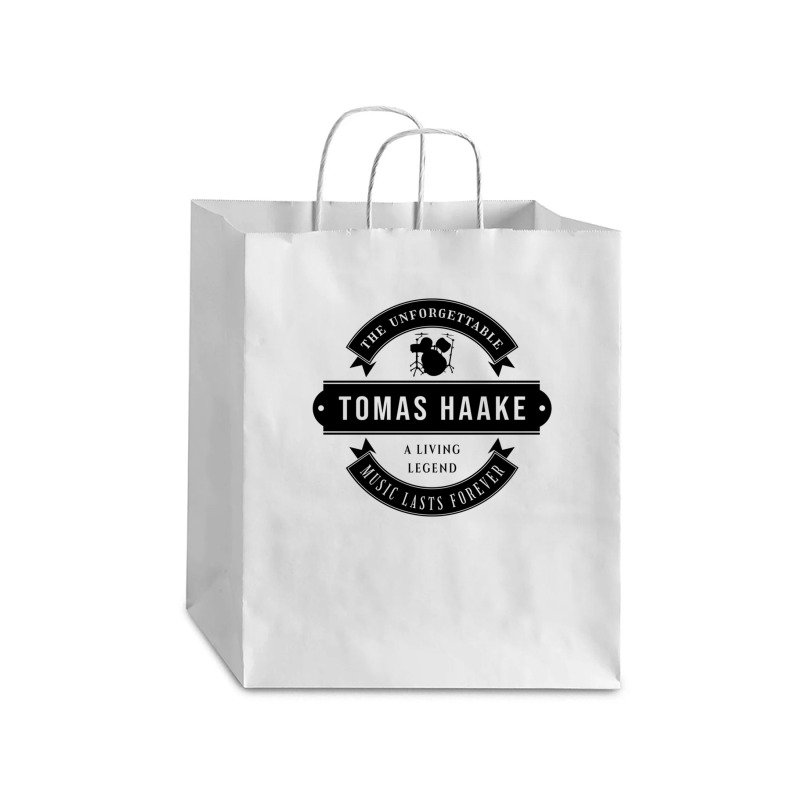 Tomas Haake The Unforgettable Music Lasts Forever Search Twice For 'ri Debie Paper Bag - 10 X 5 X 13 | Artistshot