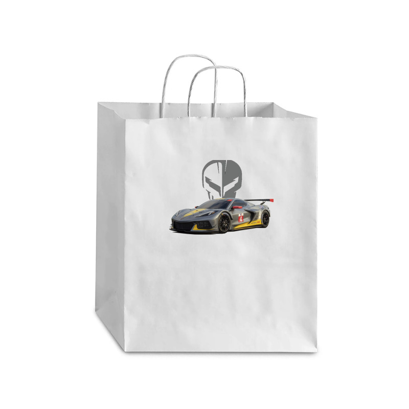 C8 2020 Supercar Products Debie Paper Bag - 10 X 5 X 13 | Artistshot