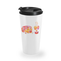 I'm A Camping And Coffee Kind Of Girl Travel Mug | Artistshot