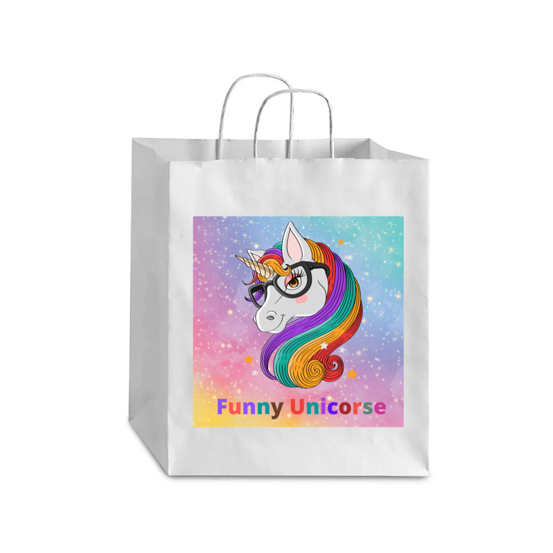 Funny Unicorse Debie Paper Bag - 10 X 5 X 13 | Artistshot