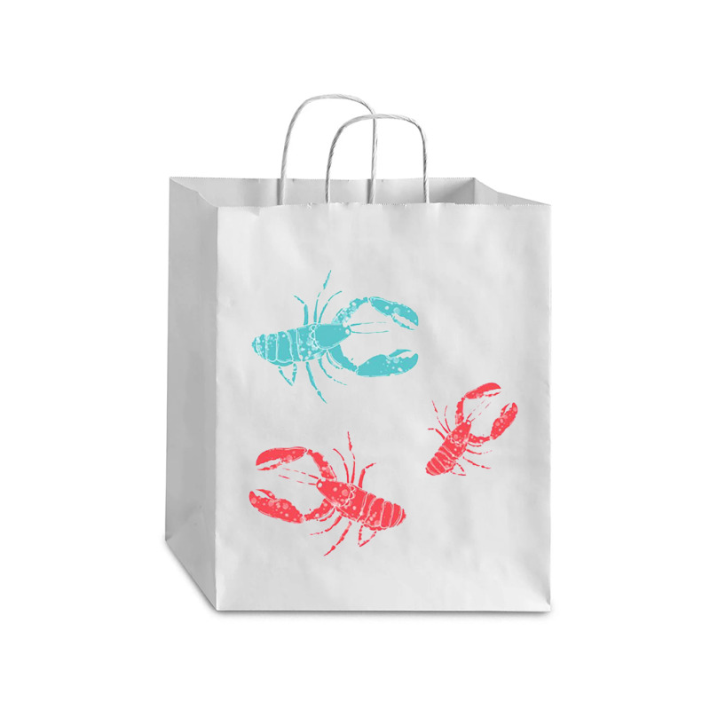 Lobsters Crustacean Core Debie Paper Bag - 10 X 5 X 13 | Artistshot