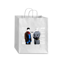 Merlin And Arthur Titles Debie Paper Bag - 10 X 5 X 13 | Artistshot