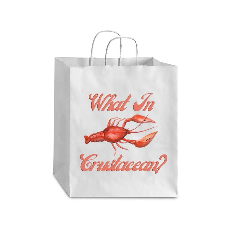 What In Crustacean  Cute Crustaceancore Debie Paper Bag - 10 X 5 X 13 | Artistshot