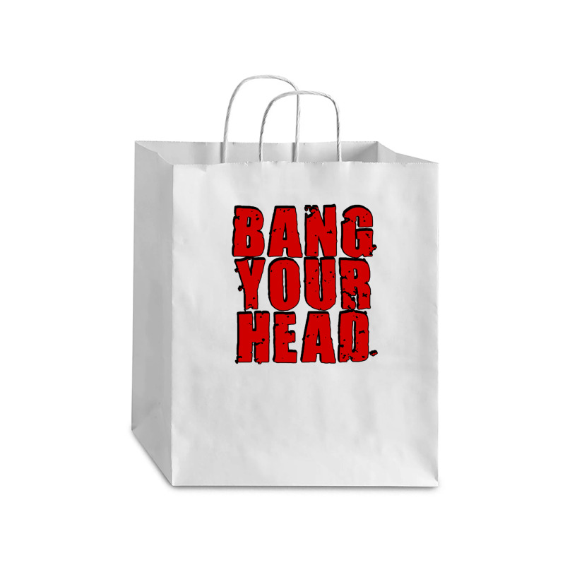 Bang Your Head Debie Paper Bag - 10 X 5 X 13 | Artistshot