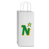 Minnesota City Merch Classic Double Wine Paper Bag - 6 1/2 X 3 1/2 X 12 3/8 | Artistshot