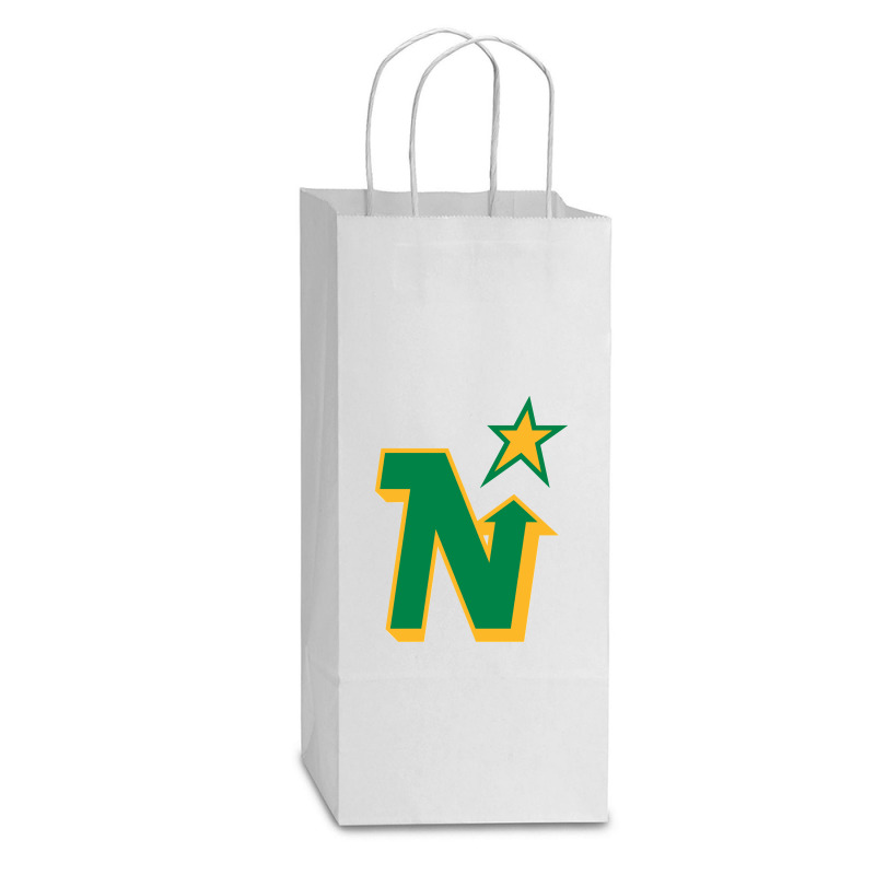 Minnesota City Merch Classic Double Wine Paper Bag - 6 1/2 X 3 1/2 X 12 3/8 | Artistshot