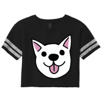 White Lick Cute Dog Scorecard Crop Tee | Artistshot