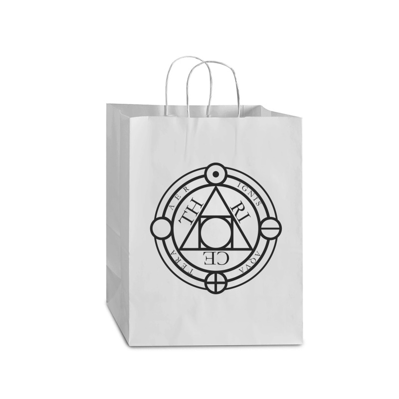 Order Mans Music Thrice The Alchemy Index Short Sleeve Tshirts Mart Paper Bag -13 X 7 X 17 | Artistshot