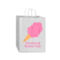 Vermont State Fair Pink Cotton Candy County Fair Mart Paper Bag -13 X 7 X 17 | Artistshot