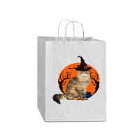 Halloween People Giving Me Peace Hand Skeleton Skull Creeps Halloween Mart Paper Bag -13 X 7 X 17 | Artistshot